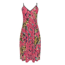 Load image into Gallery viewer, Floral V-neck summer dress