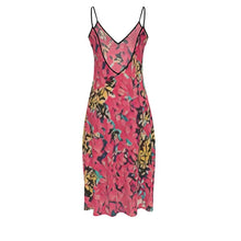 Load image into Gallery viewer, Floral V-neck summer dress