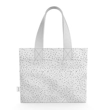 Load image into Gallery viewer, Shoptopdesigns White and dots Tote bag