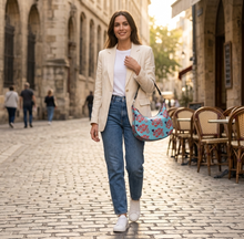 Load image into Gallery viewer, Hearts Curve Hobo Designer Bag