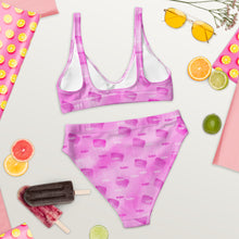 Load image into Gallery viewer, Pink Shoptopdesigns Recycled high-waisted bikini