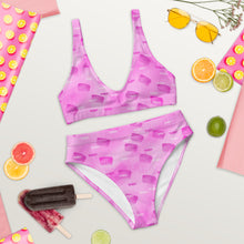 Load image into Gallery viewer, Pink Shoptopdesigns Recycled high-waisted bikini