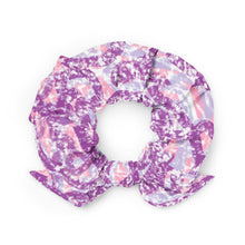 Load image into Gallery viewer, Pink fairy Recycled Scrunchie
