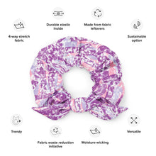 Load image into Gallery viewer, Pink fairy Recycled Scrunchie