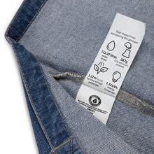 Load image into Gallery viewer, Butterflies Organic denim tote bag
