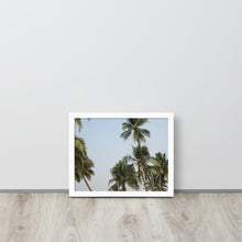 Load image into Gallery viewer, Palm Trees Framed Photography poster