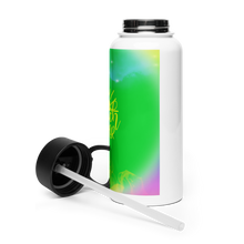 Load image into Gallery viewer, Beach Lover Stainless steel water bottle with a straw lid