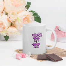 Load image into Gallery viewer, Orchids White glossy mug
