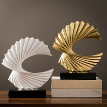 Load image into Gallery viewer, Gold and white tones geometric designs ornaments OUT OF STOCK