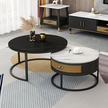 Load image into Gallery viewer, Italian modern living room double coffee table OUT OF STOCK