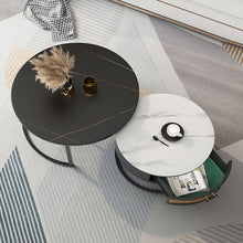 Load image into Gallery viewer, Italian modern living room double coffee table OUT OF STOCK