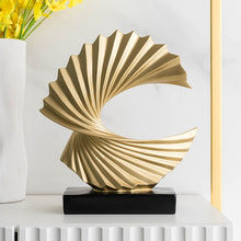 Load image into Gallery viewer, Gold and white tones geometric designs ornaments OUT OF STOCK