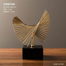 Load image into Gallery viewer, Gold and white tones geometric designs ornaments OUT OF STOCK