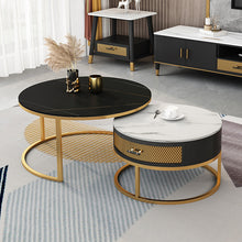 Load image into Gallery viewer, Italian modern living room double coffee table OUT OF STOCK