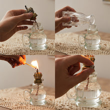Load image into Gallery viewer, Retro Glass oil lamp OUT OF STOCK