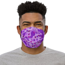 Load image into Gallery viewer, Premium face mask - Violet drops