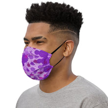 Load image into Gallery viewer, Premium face mask - Violet drops