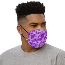 Load image into Gallery viewer, Premium face mask - Violet drops