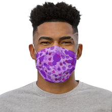 Load image into Gallery viewer, Premium face mask - Violet drops