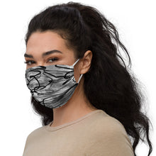 Load image into Gallery viewer, Premium face mask - Grey and black