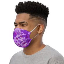 Load image into Gallery viewer, Premium face mask - Violet drops