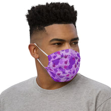 Load image into Gallery viewer, Premium face mask - Violet drops