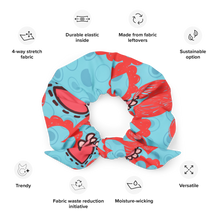 Load image into Gallery viewer, Hearts Eco Scrunchie
