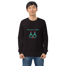 Load image into Gallery viewer, Christmas Cheer Unisex organic sweatshirt
