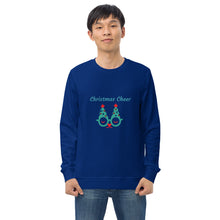 Load image into Gallery viewer, Christmas Cheer Unisex organic sweatshirt