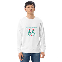 Load image into Gallery viewer, Christmas Cheer Unisex organic sweatshirt