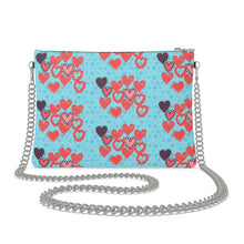 Load image into Gallery viewer, Hearts Crossbody Bag With Chain
