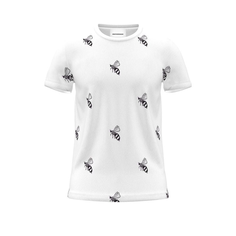 Cut And Sew All Over Print T Shirt