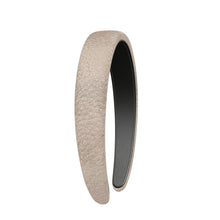 Load image into Gallery viewer, Beige Leather Headband
