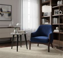 Load image into Gallery viewer, Black and White Designer side table

