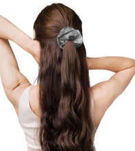 Load image into Gallery viewer, Gray Shoptopdesigns Eco Scrunchie
