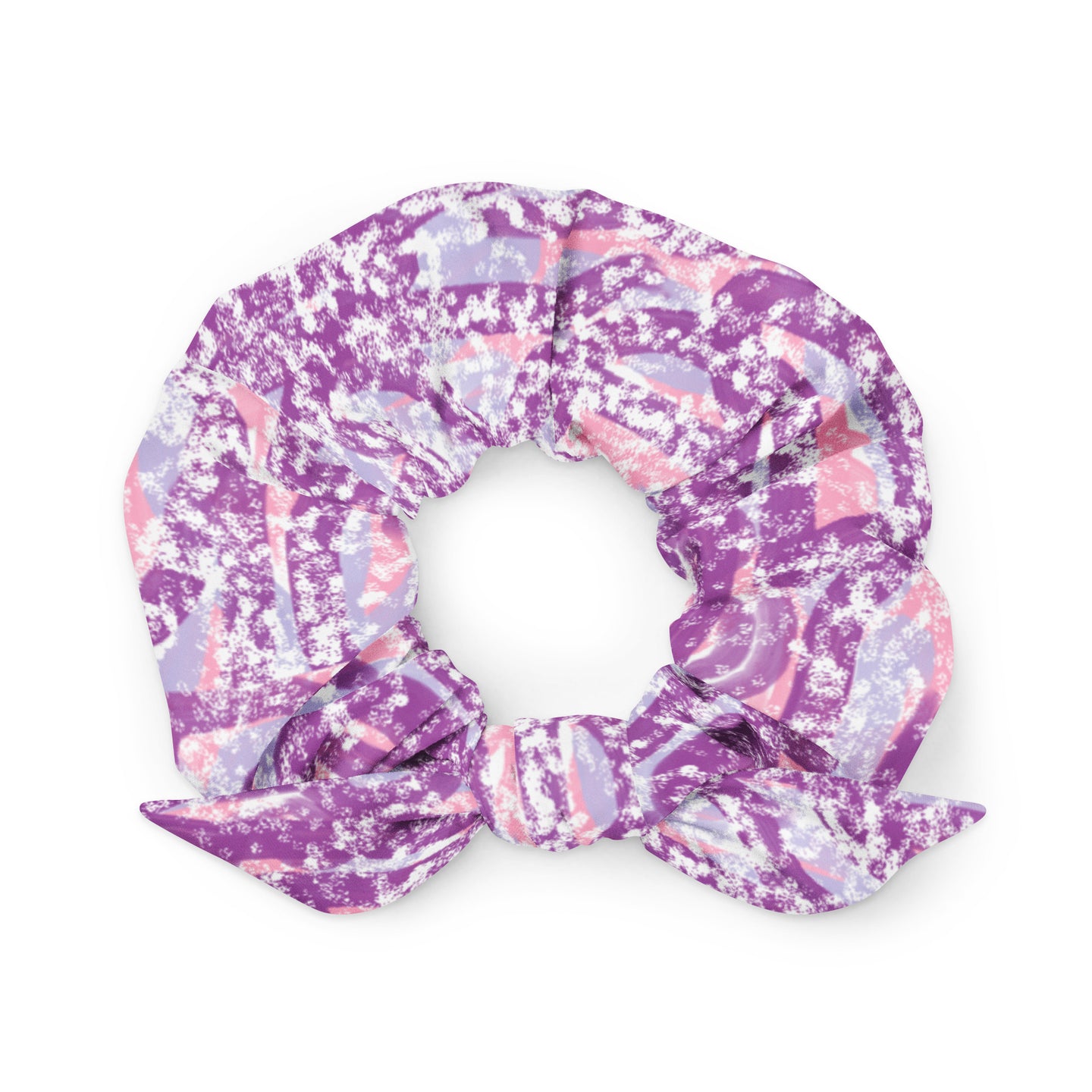 Pink fairy Recycled Scrunchie