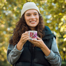 Load image into Gallery viewer, Floral Enamel Mug
