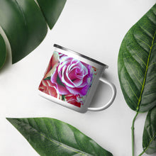 Load image into Gallery viewer, Floral Enamel Mug
