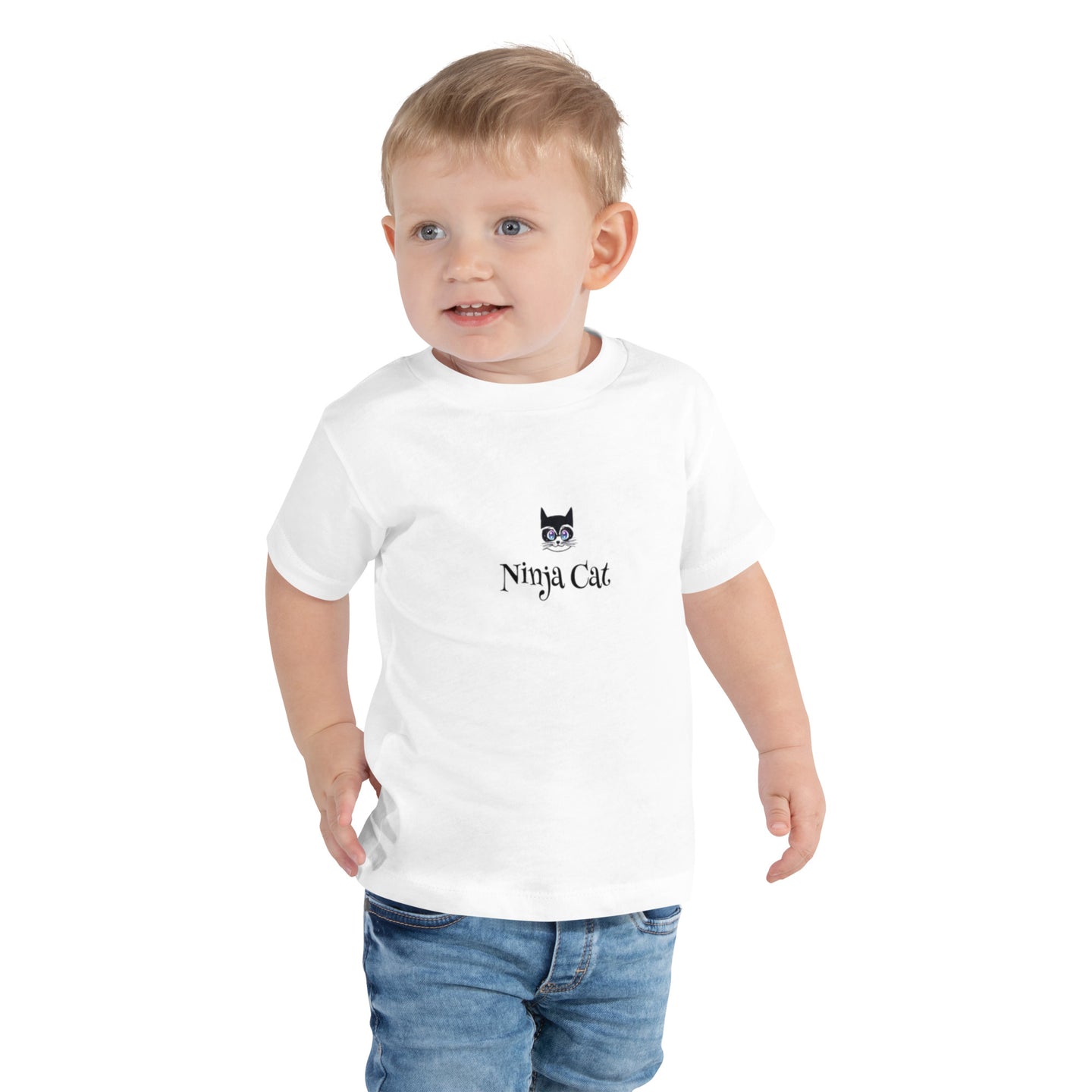 Ninja Cat Kids Short Sleeve Tee