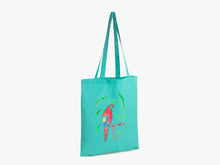 Load image into Gallery viewer, Parrot Blue Cotton tote bag SOLD OUT
