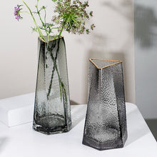 Load image into Gallery viewer, Triangular Luxury Glass vase
