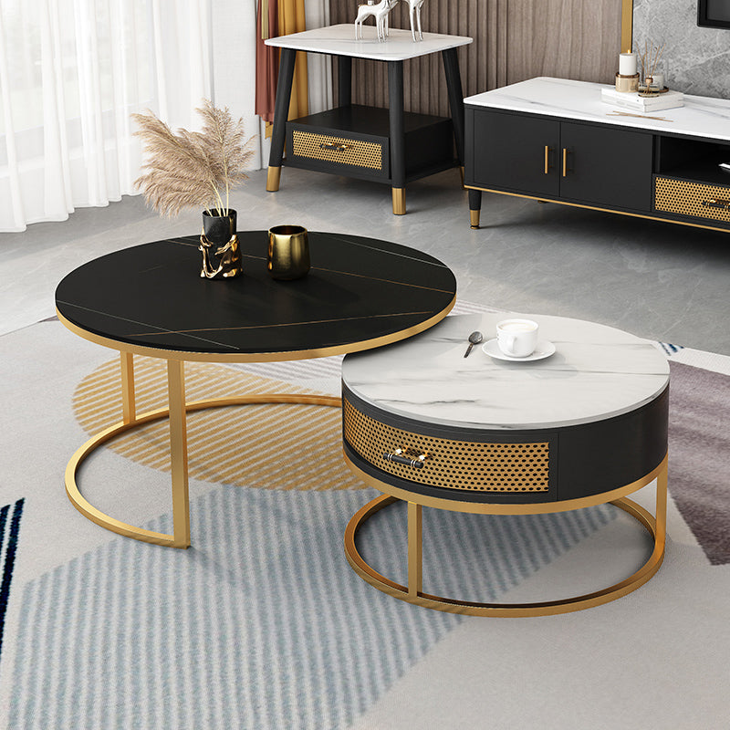 Italian modern living room double coffee table OUT OF STOCK