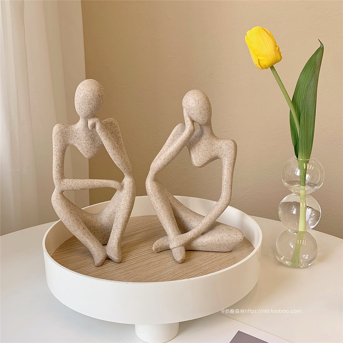 Nordic style  abstract Sculpture Ornaments OUT OF STOCK