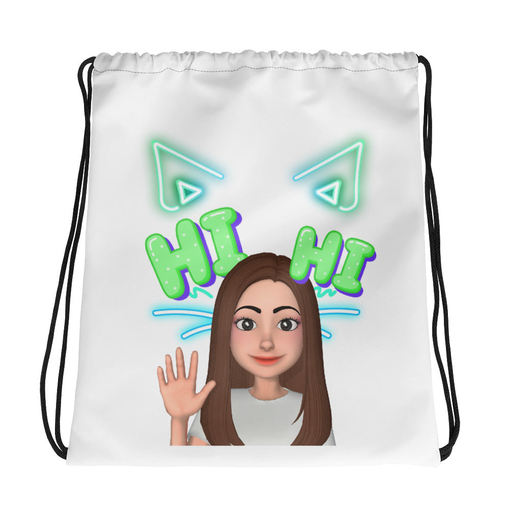 Hi Doll Drawstring bag