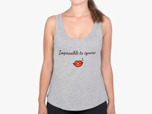 Load image into Gallery viewer, Impossible to ignore Women&#39;s organic tank top
