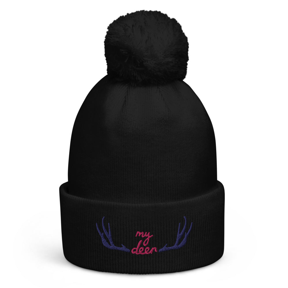 My Deer Pom pom beanie
