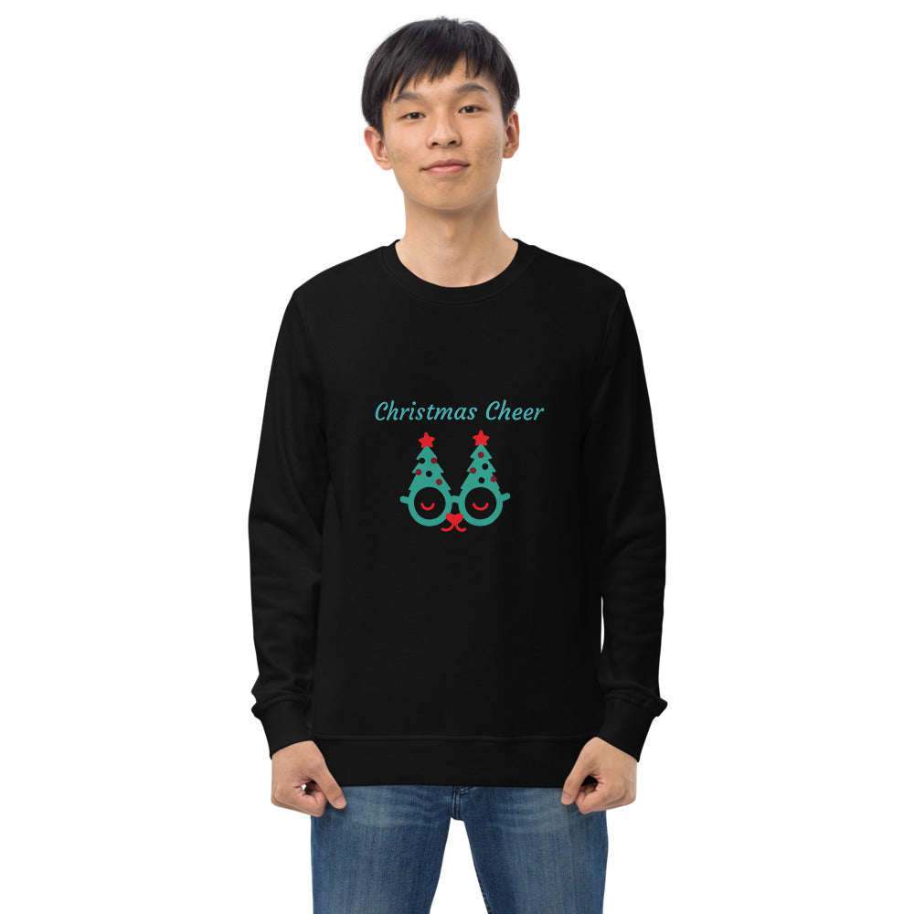 Christmas Cheer Unisex organic sweatshirt