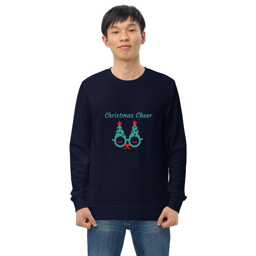 Christmas Cheer Unisex organic sweatshirt