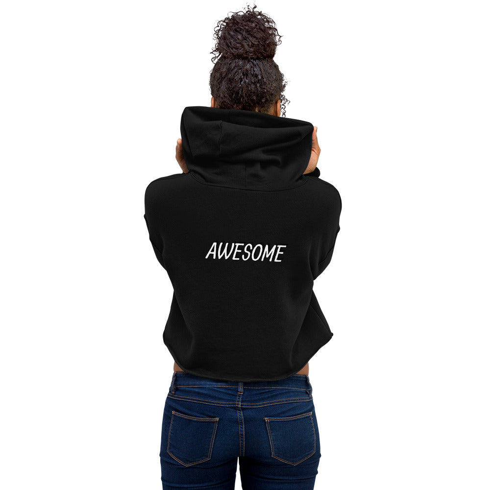 Crop Hoodie - Awesome